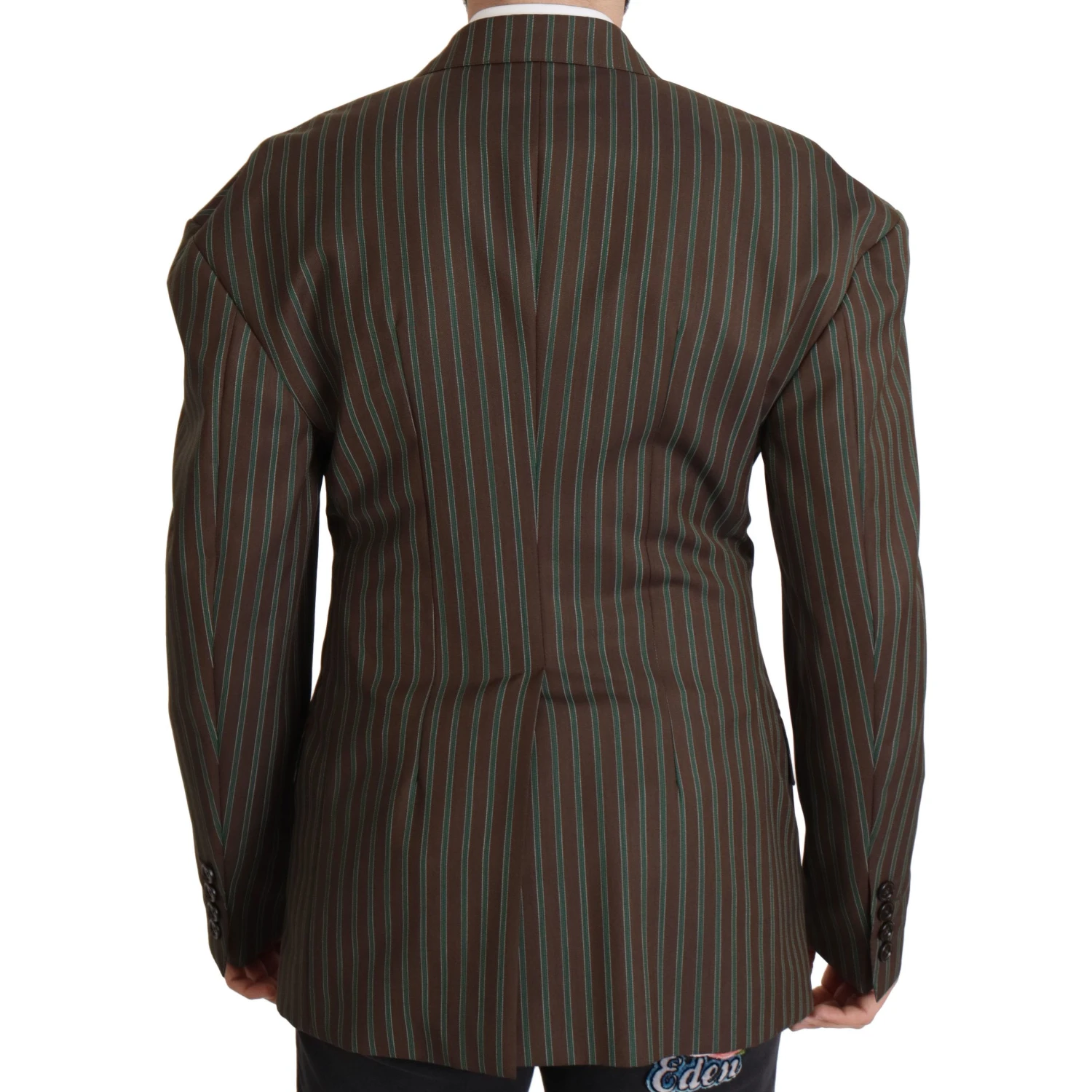 Multicolor Stripes Double Breasted Blazer