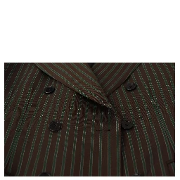 Multicolor Stripes Double Breasted Blazer