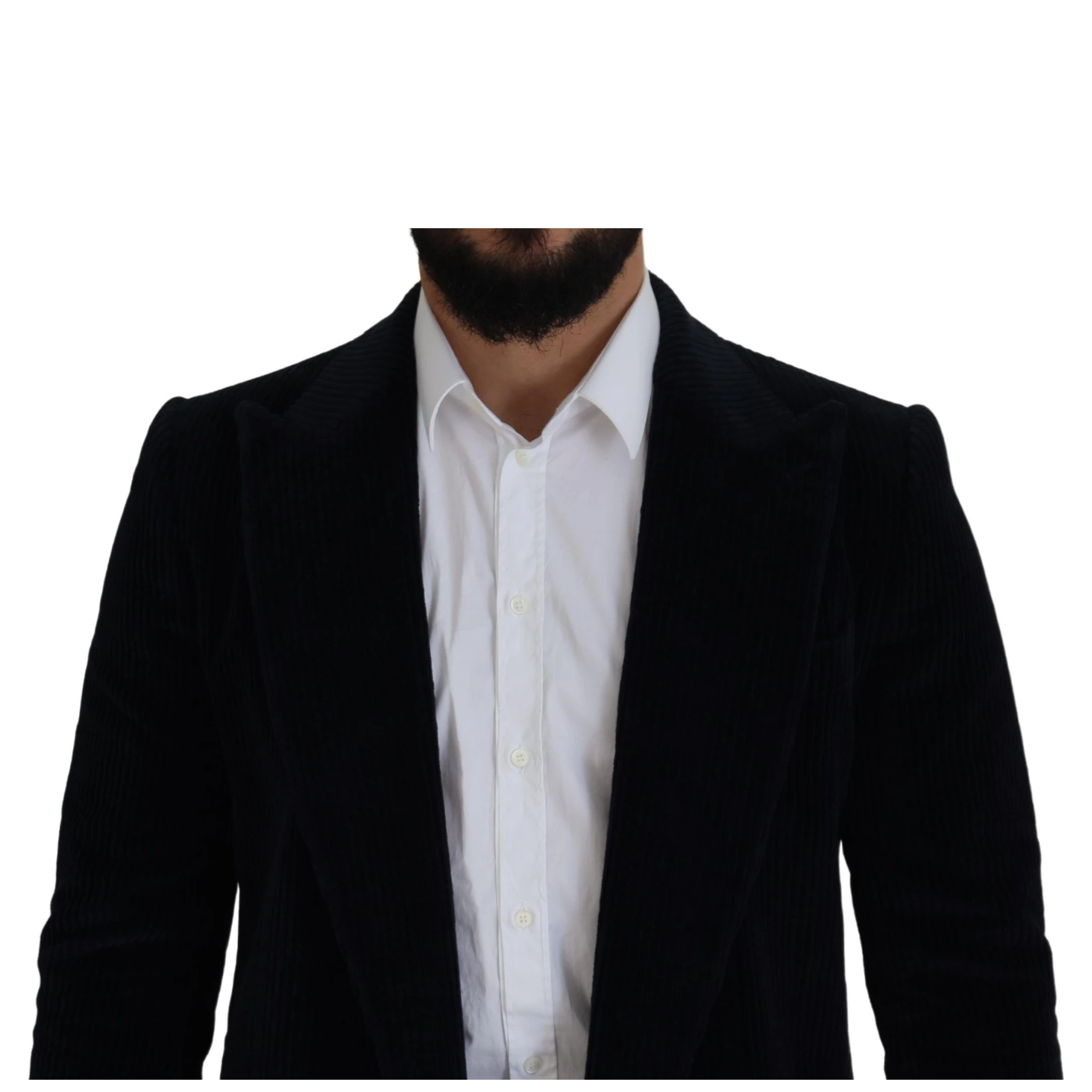 Black Cotton Cardigan Long Coat Men Jacket