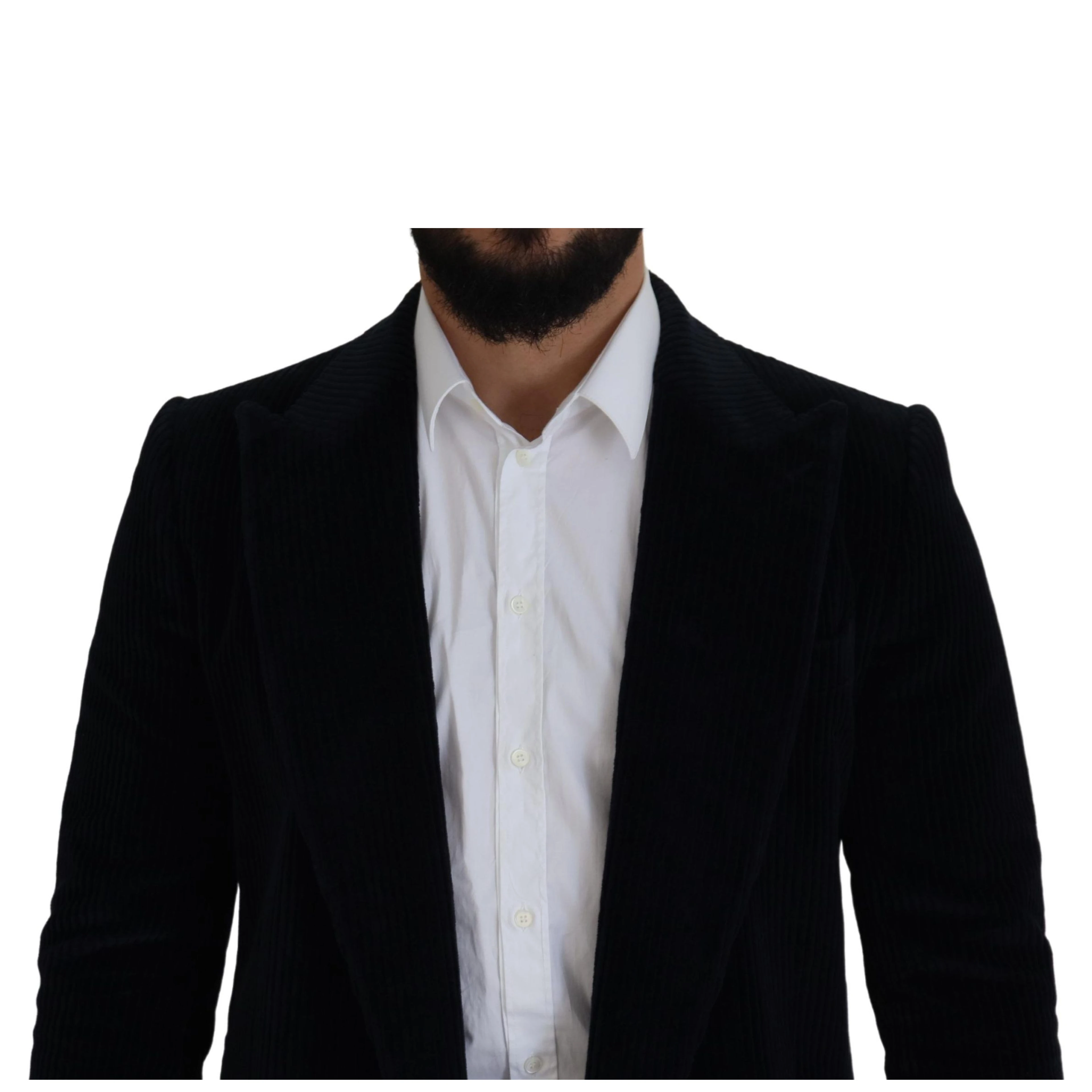Black Cotton Cardigan Long Coat Men Jacket