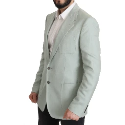 Green Cashmere Jacket Blazer Jacket
