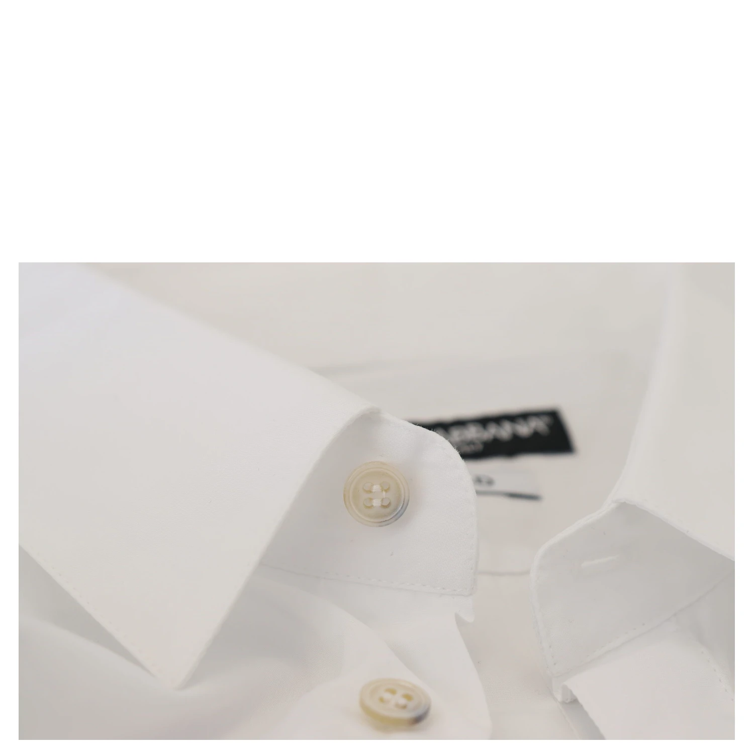 White Cotton Peacock Feather Formal GOLD Shirt