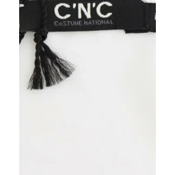 White motive print blouse