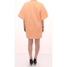 Pink Short Sleeves Jacket Coat