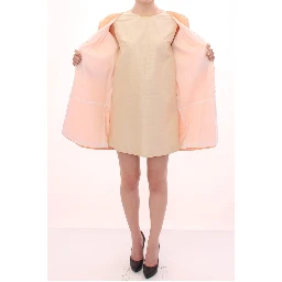 Pink Short Sleeves Jacket Coat