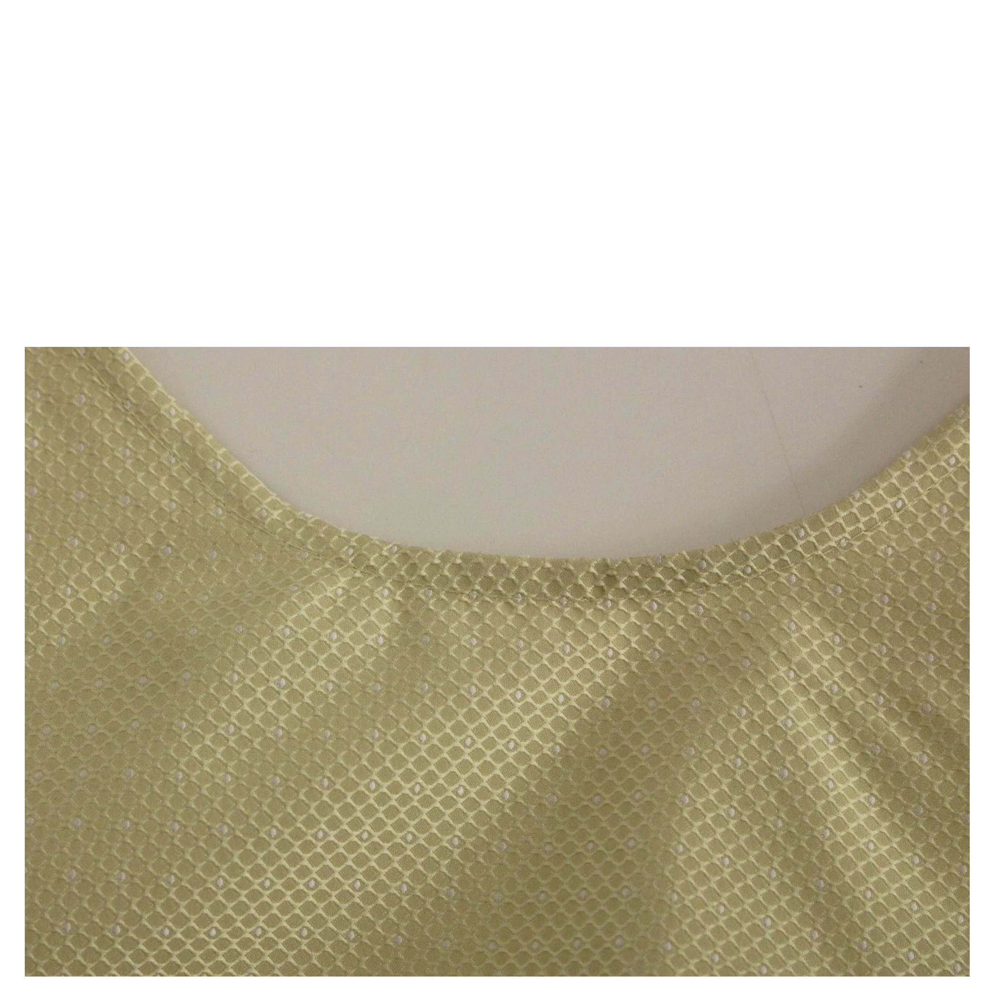 Beige Sleeveless Shift Mini Dress