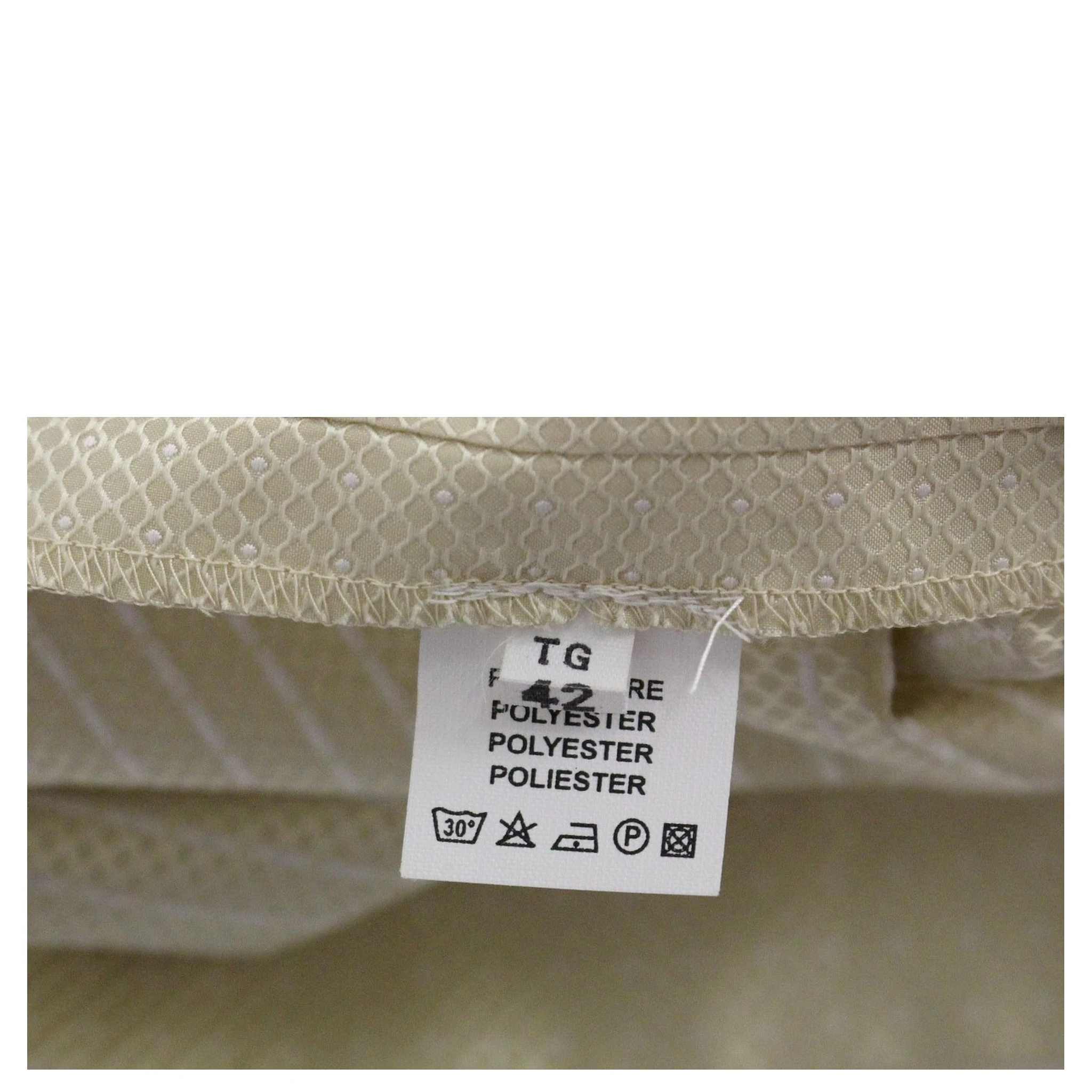 Beige Sleeveless Shift Mini Dress