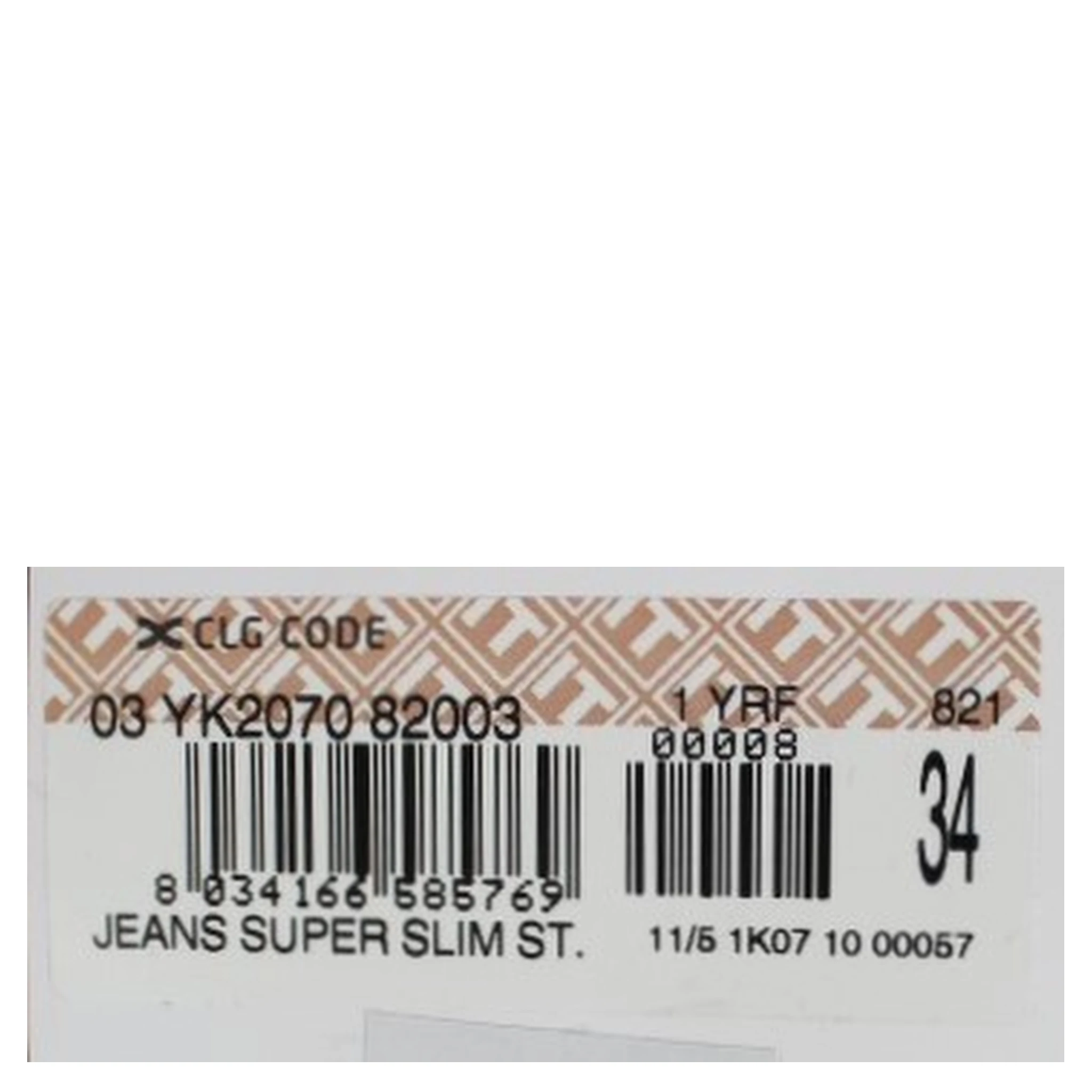 Gray Cotton Stretch Slim Fit Jeans