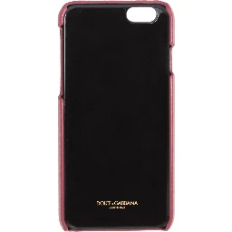 Pink Leather Heart Crystal Phone Case