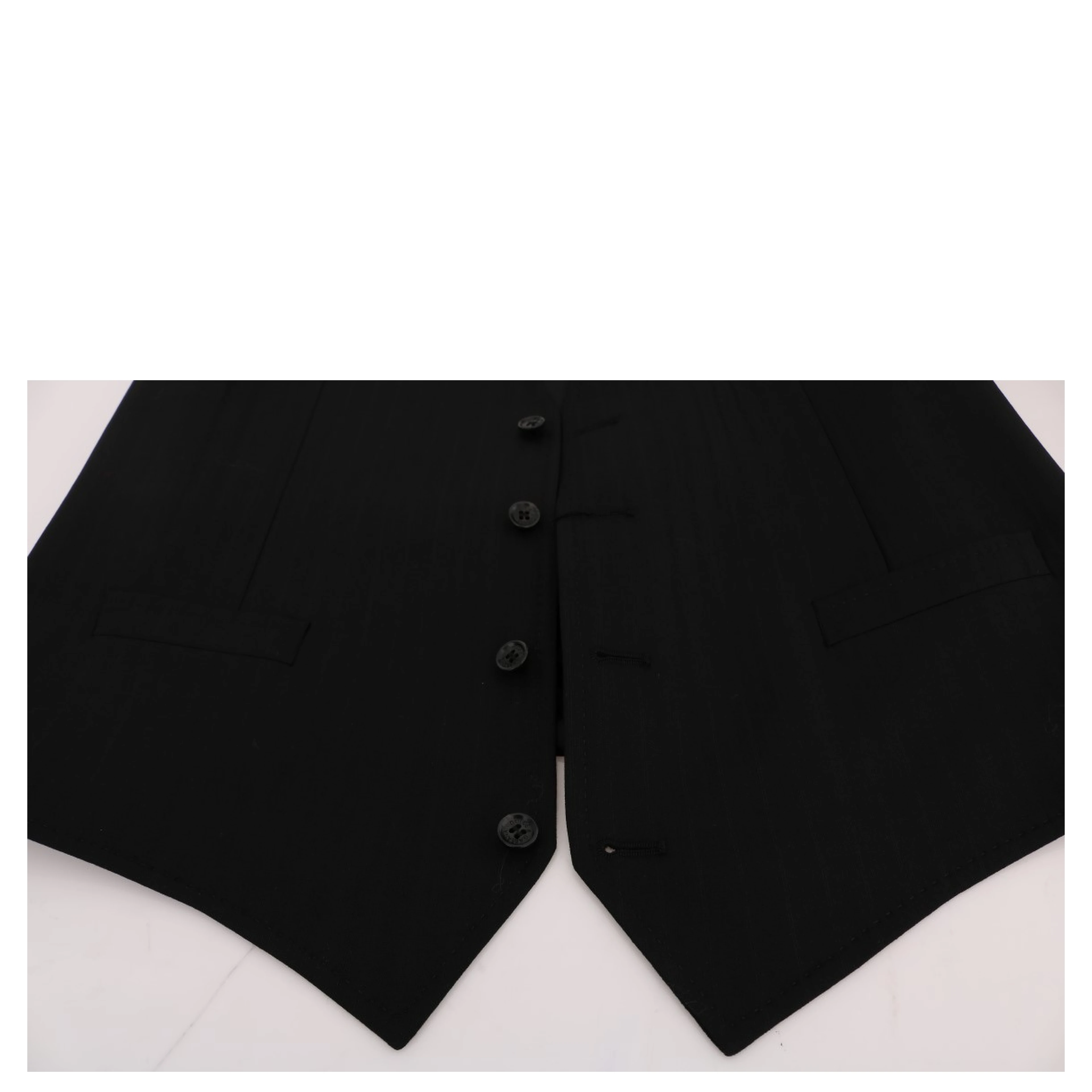 Black STAFF Wool Stretch Vest