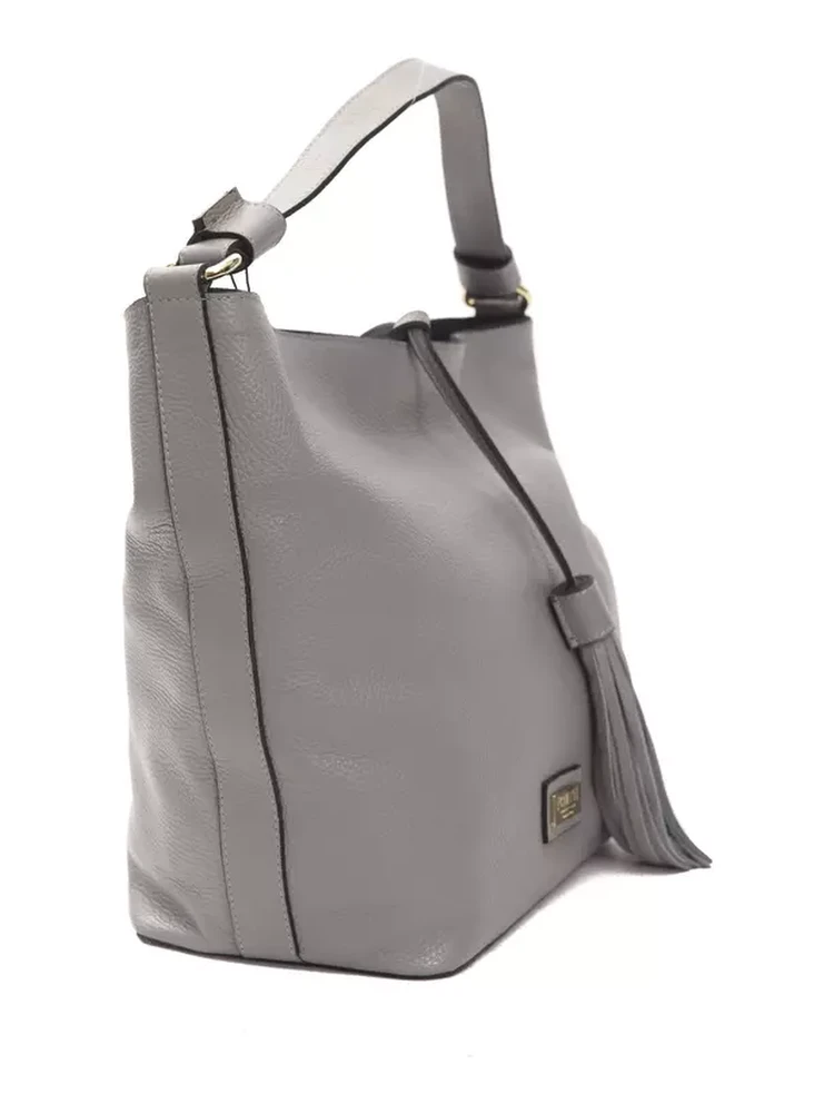 Gray Leather Shoulder Bag alternative