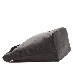 Black Leather Shoulder Bag