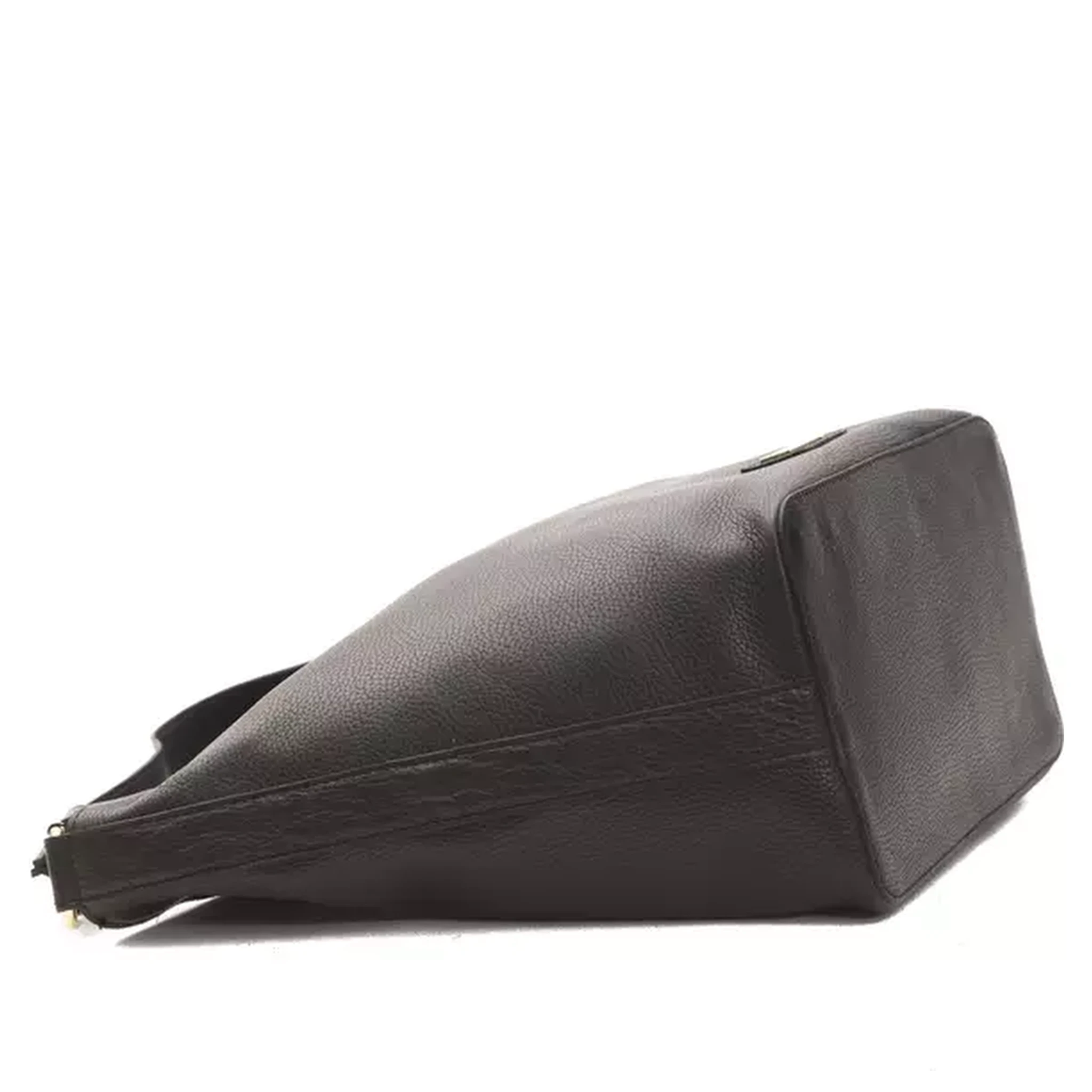 Black Leather Shoulder Bag