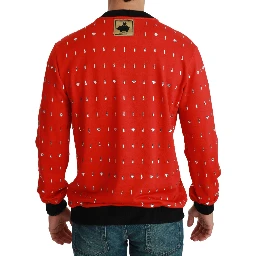 Red Crystal Pig of the Year Sweater