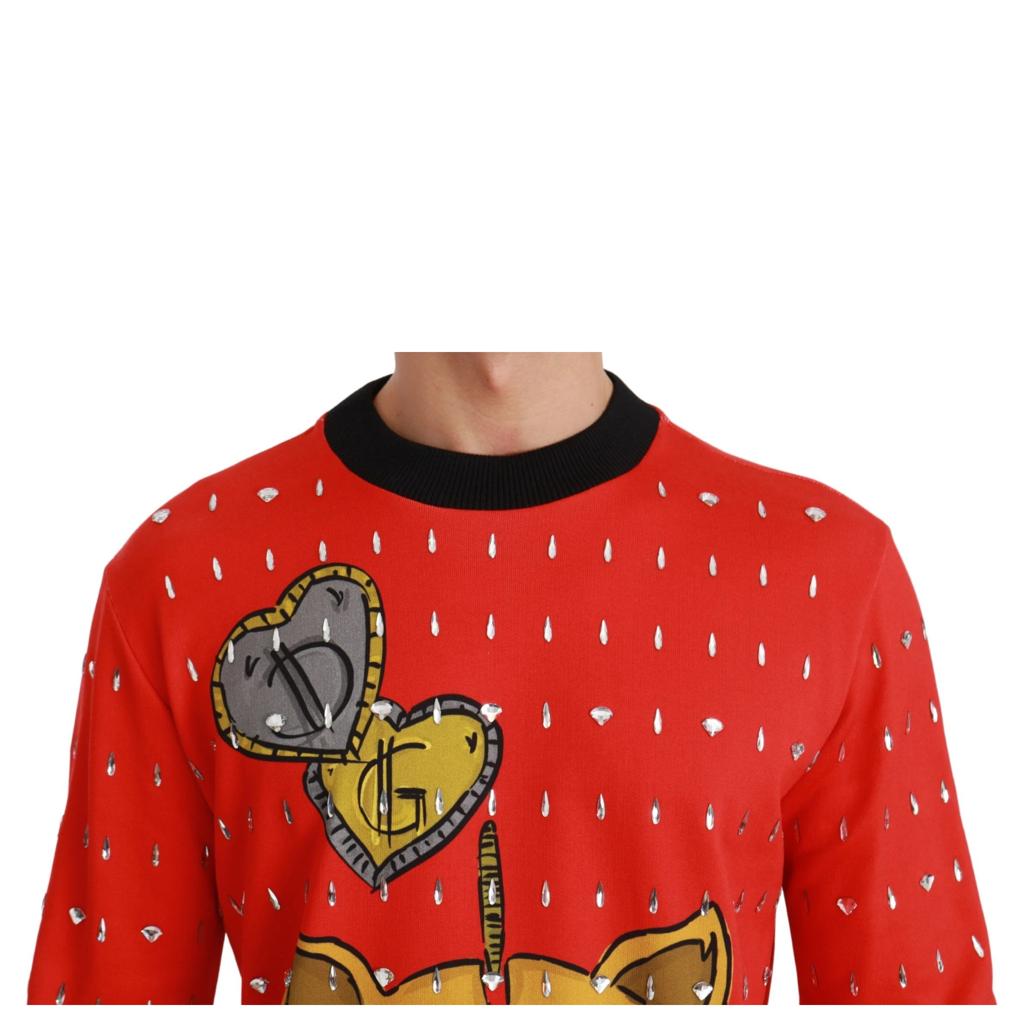 Red Crystal Pig of the Year Sweater