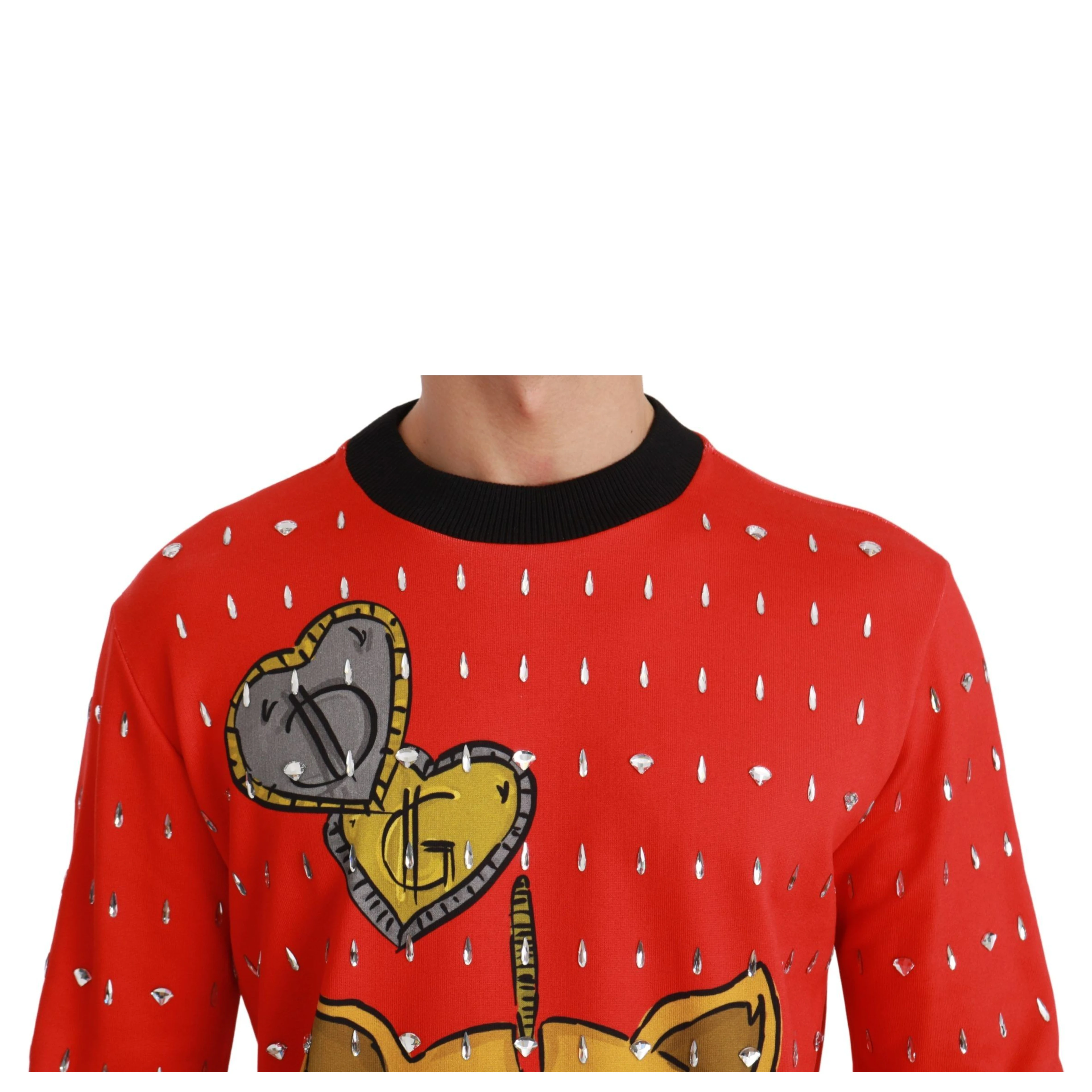 Red Crystal Pig of the Year Sweater