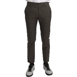 Brown Casual Mens Trouser 100% Cotton Pants