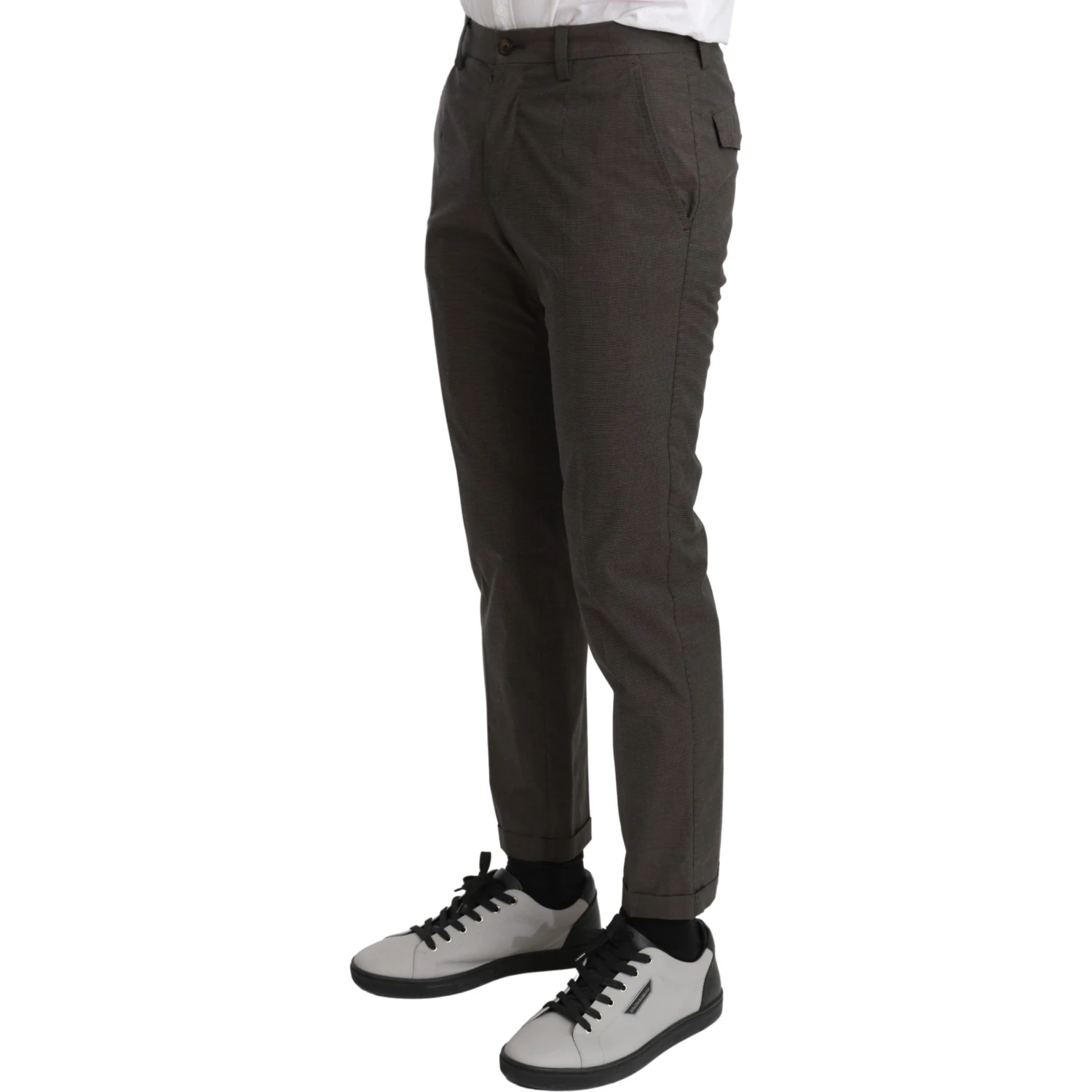 Brown Casual Mens Trouser 100% Cotton Pants