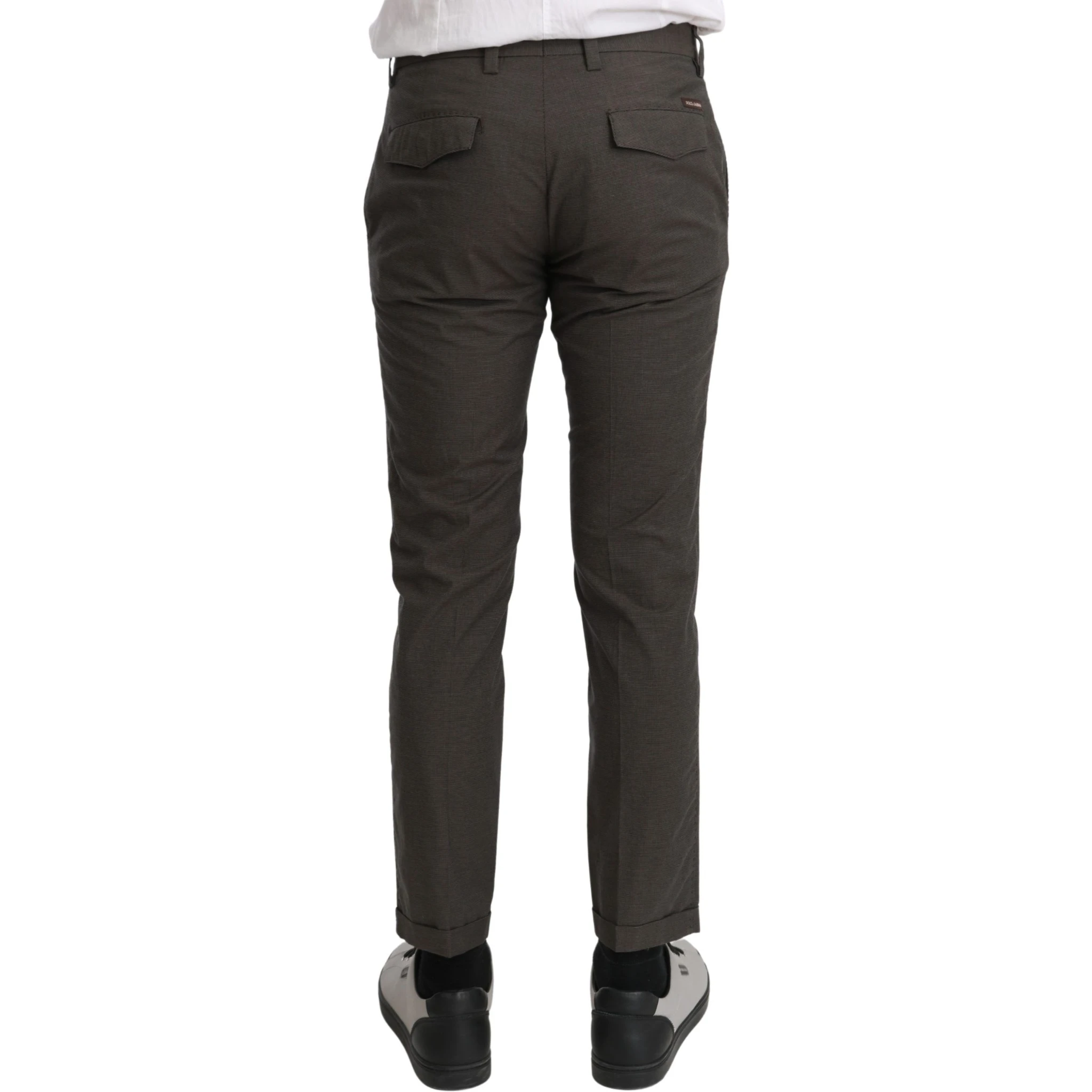 Brown Casual Mens Trouser 100% Cotton Pants