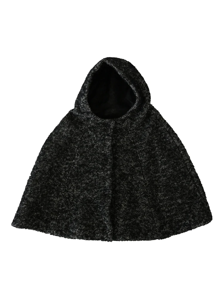 Gray Tweet Wool Kaftan Jacket Coat Top