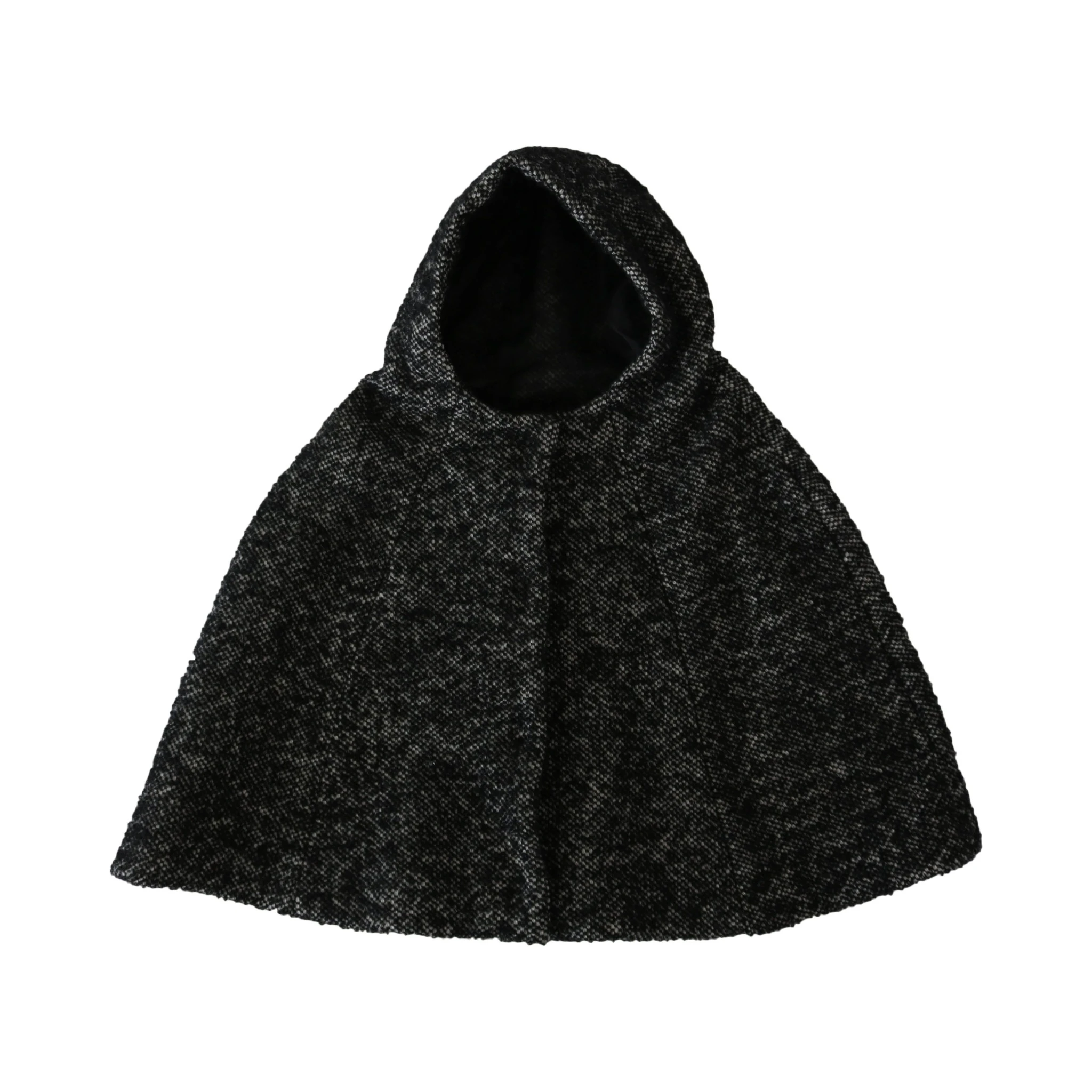 Gray Tweet Wool Kaftan Jacket Coat Top