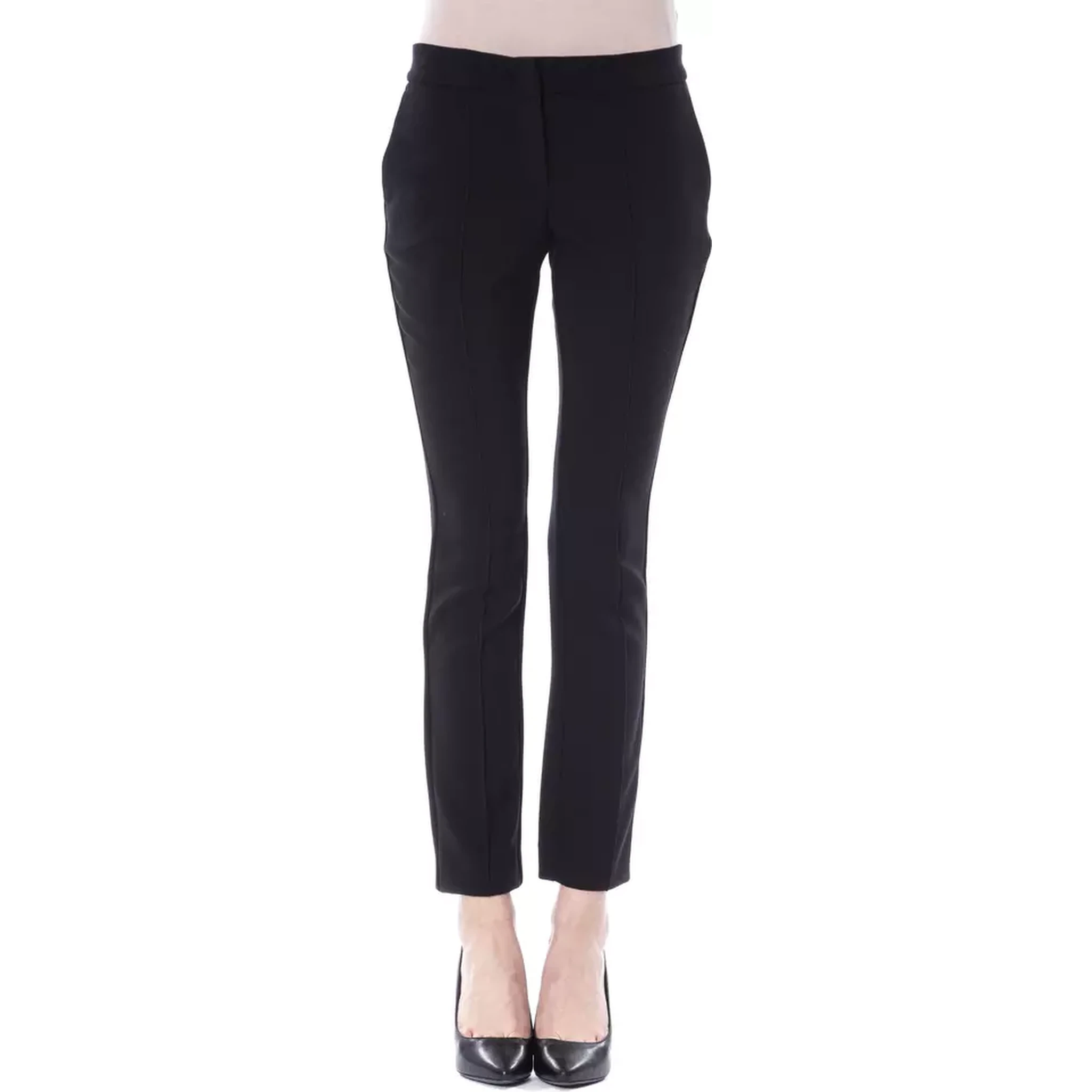 Black Polyester Pant