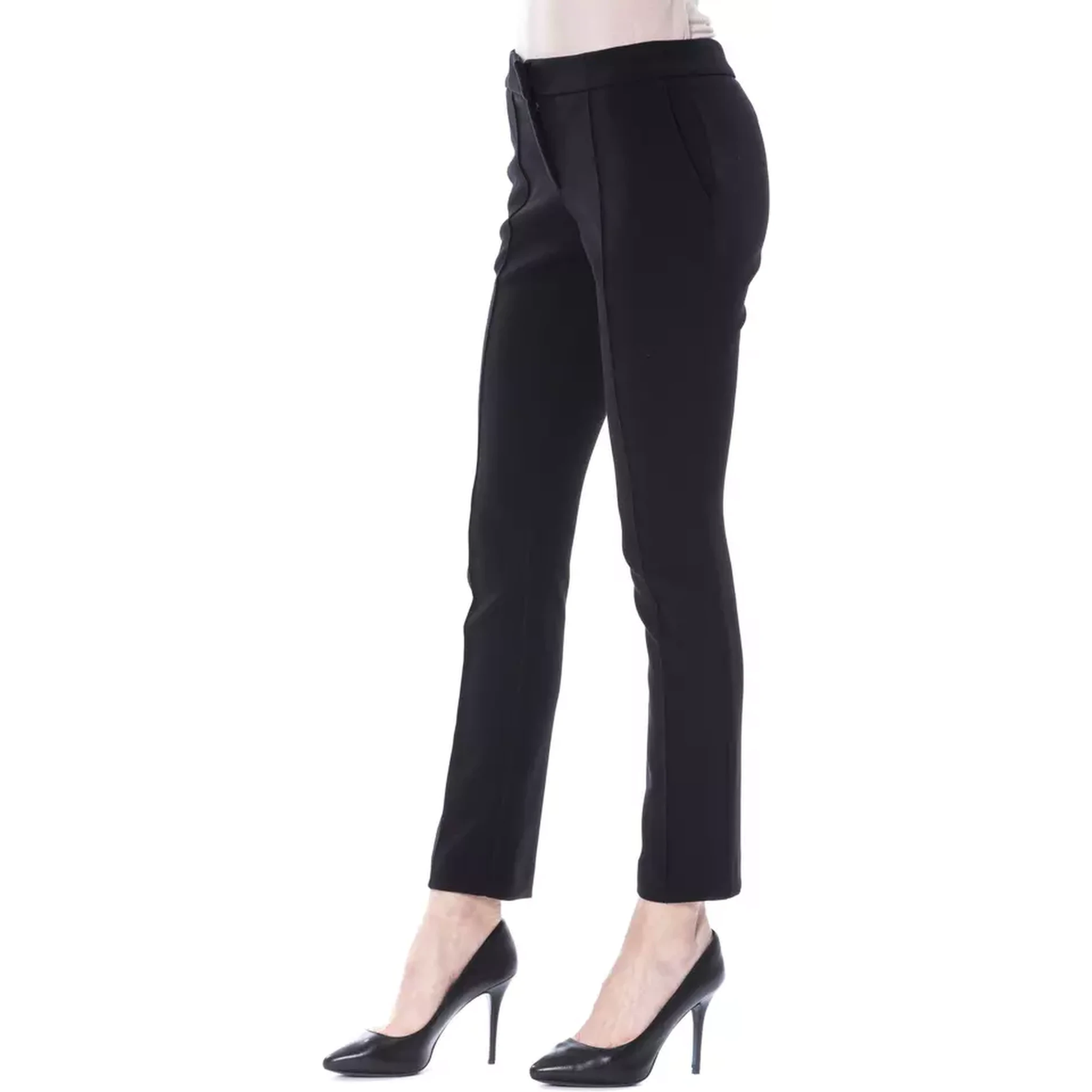 Black Polyester Pant