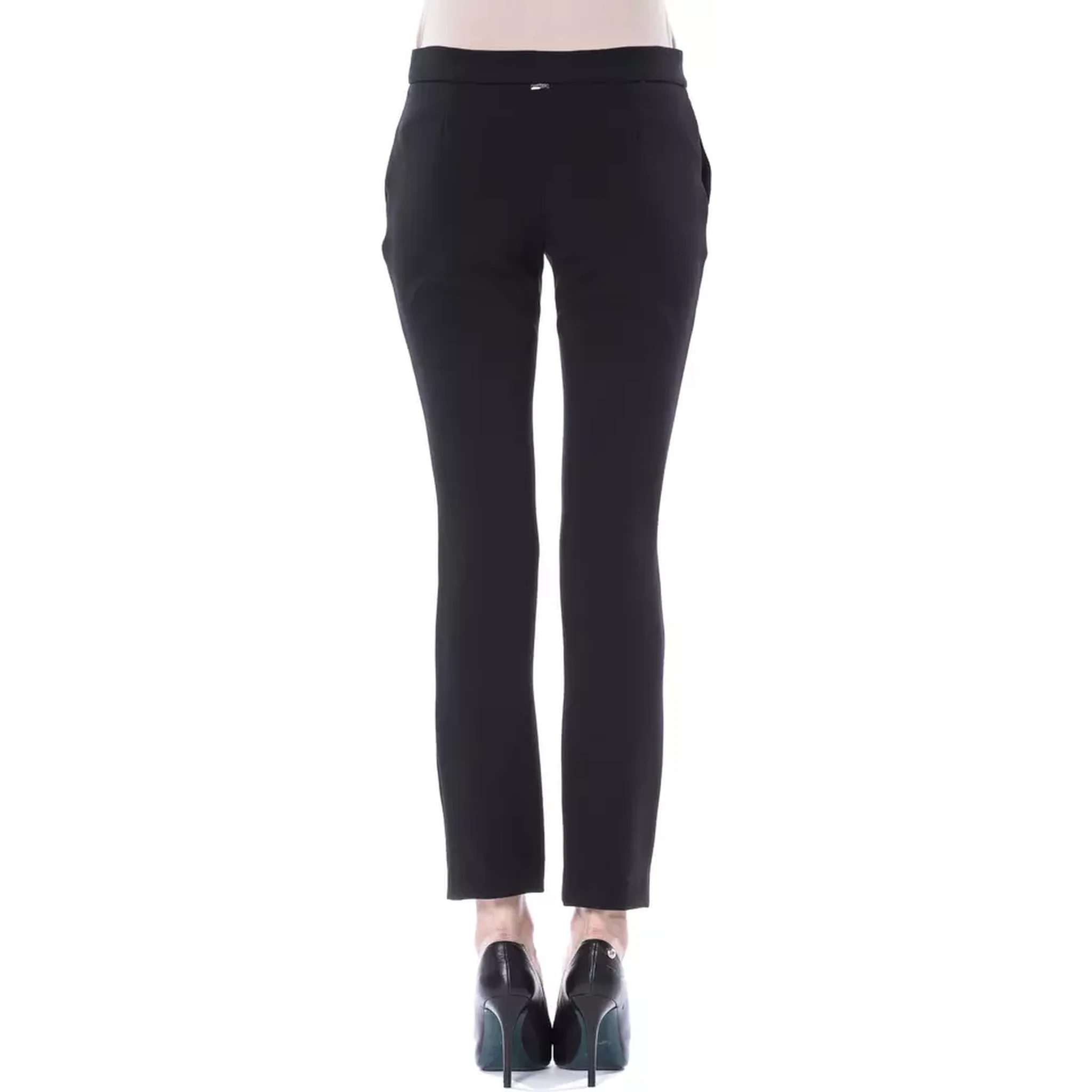 Black Polyester Pant