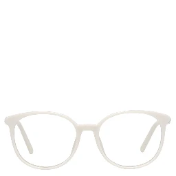 White Plastic Glasses (Frames)