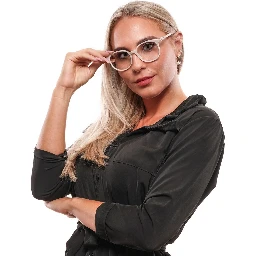 White Plastic Glasses (Frames)