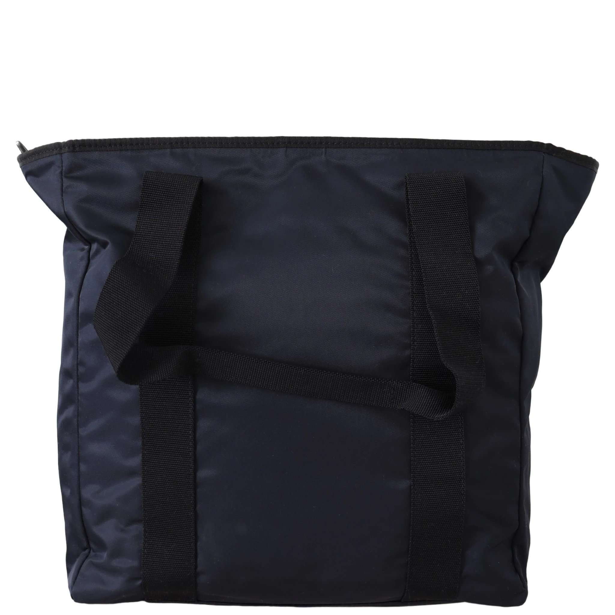 Blue Nylon Tote Bag