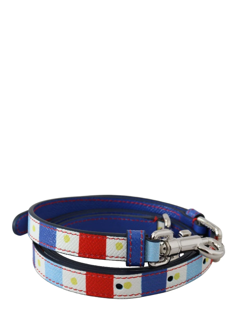 Multicolor 100% Leather Bag Accessory Shoulder Strap