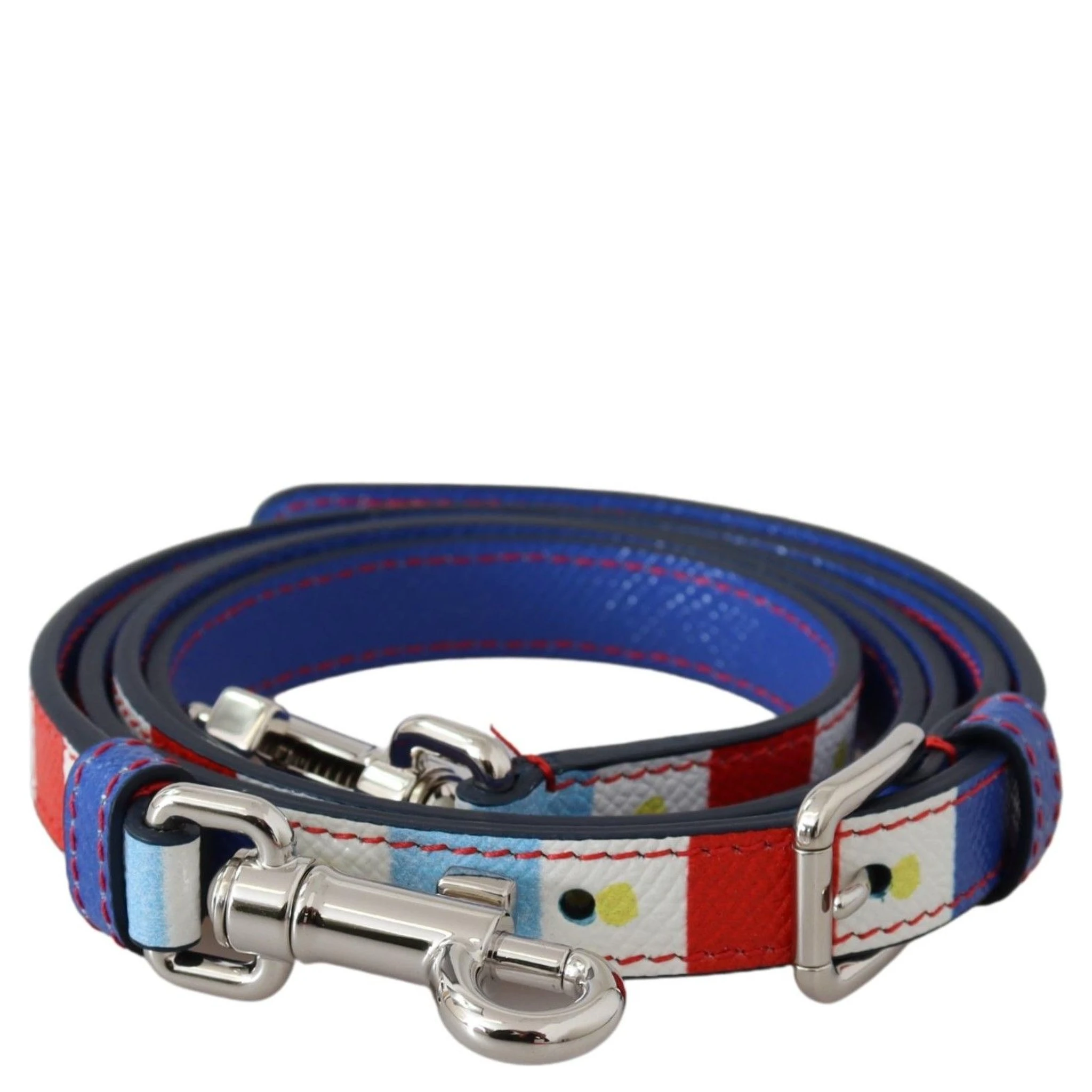 Multicolor 100% Leather Bag Accessory Shoulder Strap