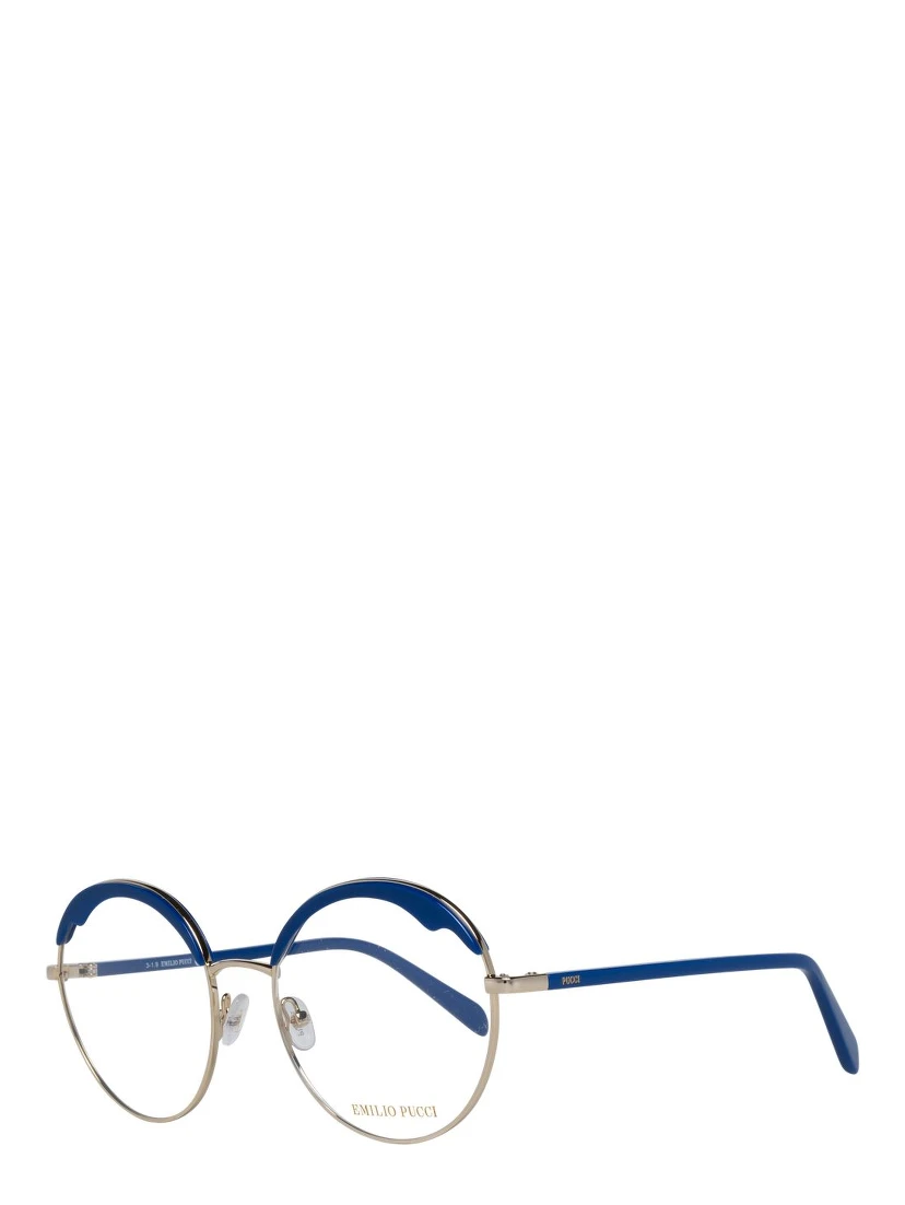 Blue Metal & Plastic Glasses (Frames)