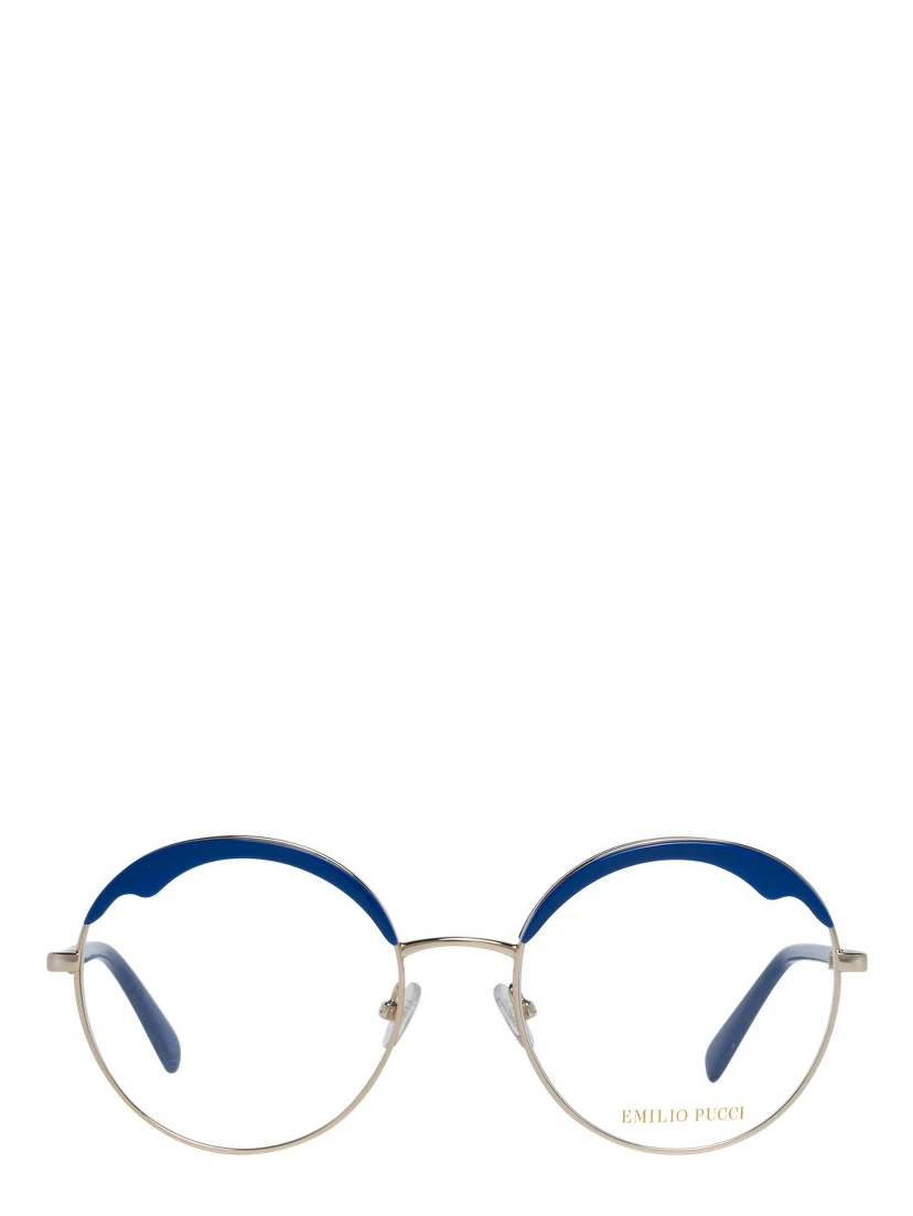 Blue Metal & Plastic Glasses (Frames)