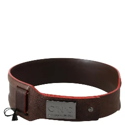 Dark Brown Genuine Leather Belt