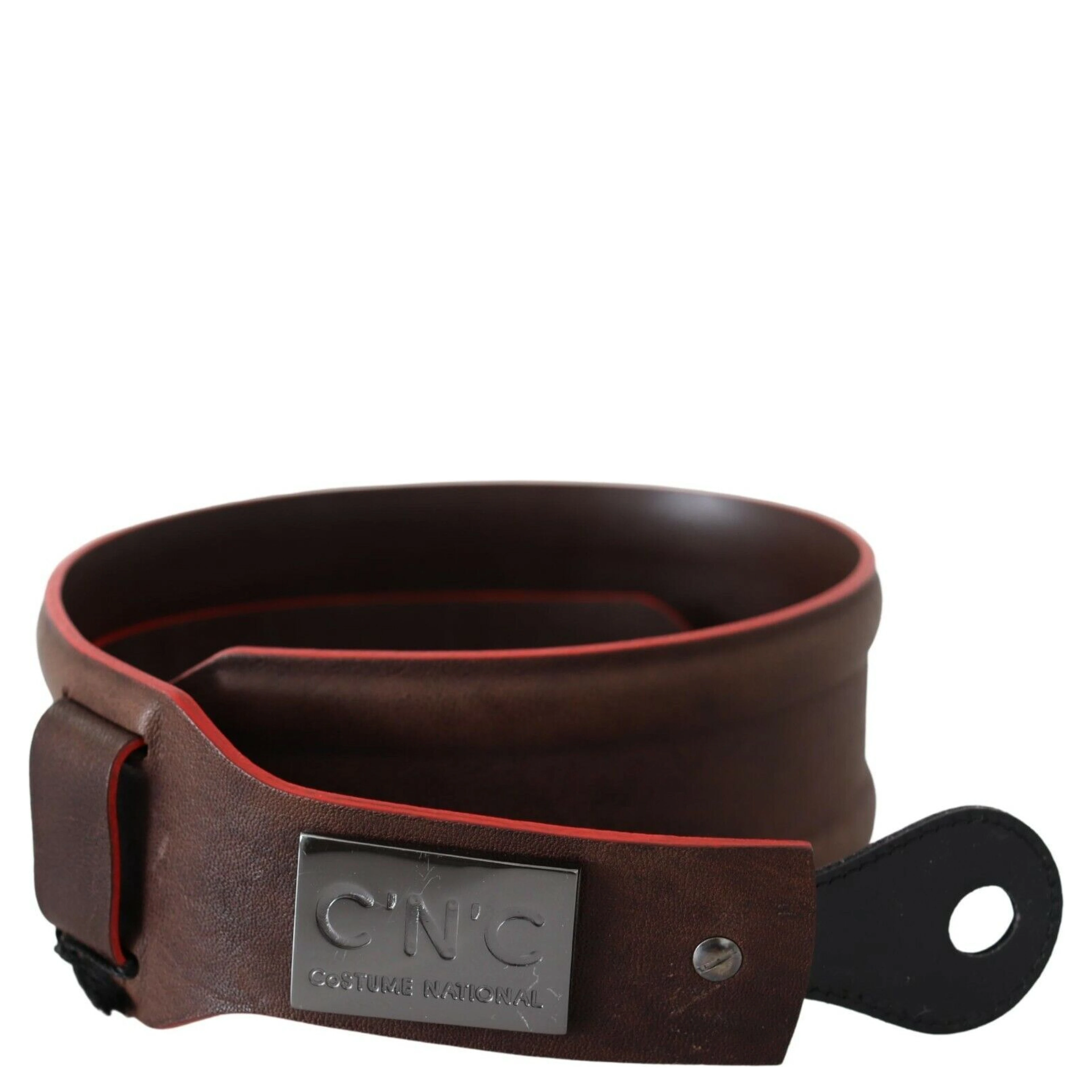 Dark Brown Genuine Leather Belt
