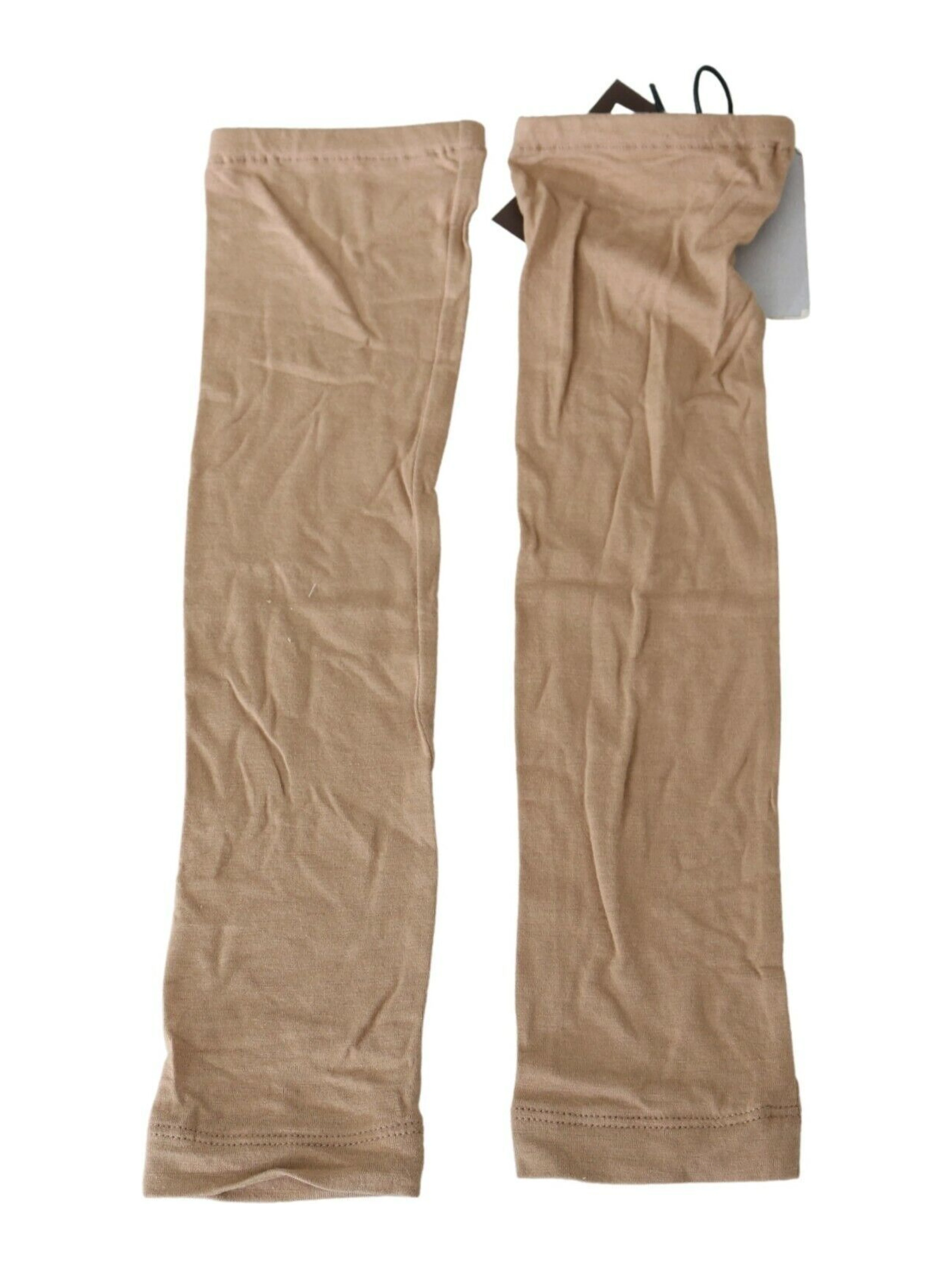 BeigeViscose Women SleevesArm Warmer