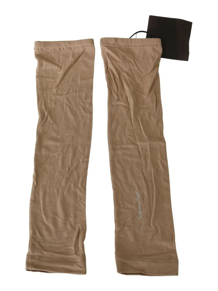BeigeViscose  Women SleevesArm Warmer alternative