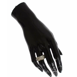 Silver Womens CZ 925 Sterling Ring