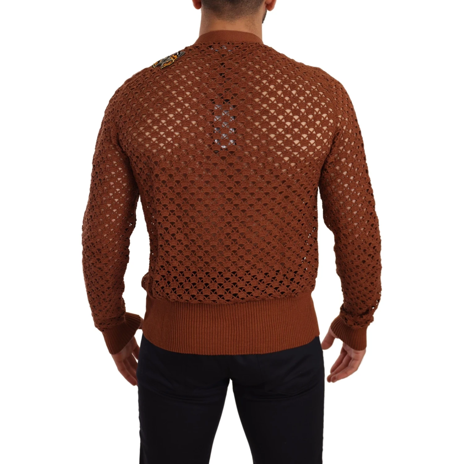 Brown Leopard Butterfly Cardigan Sweater
