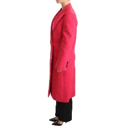 Pink Double Breasted Trenchcoat Jacket