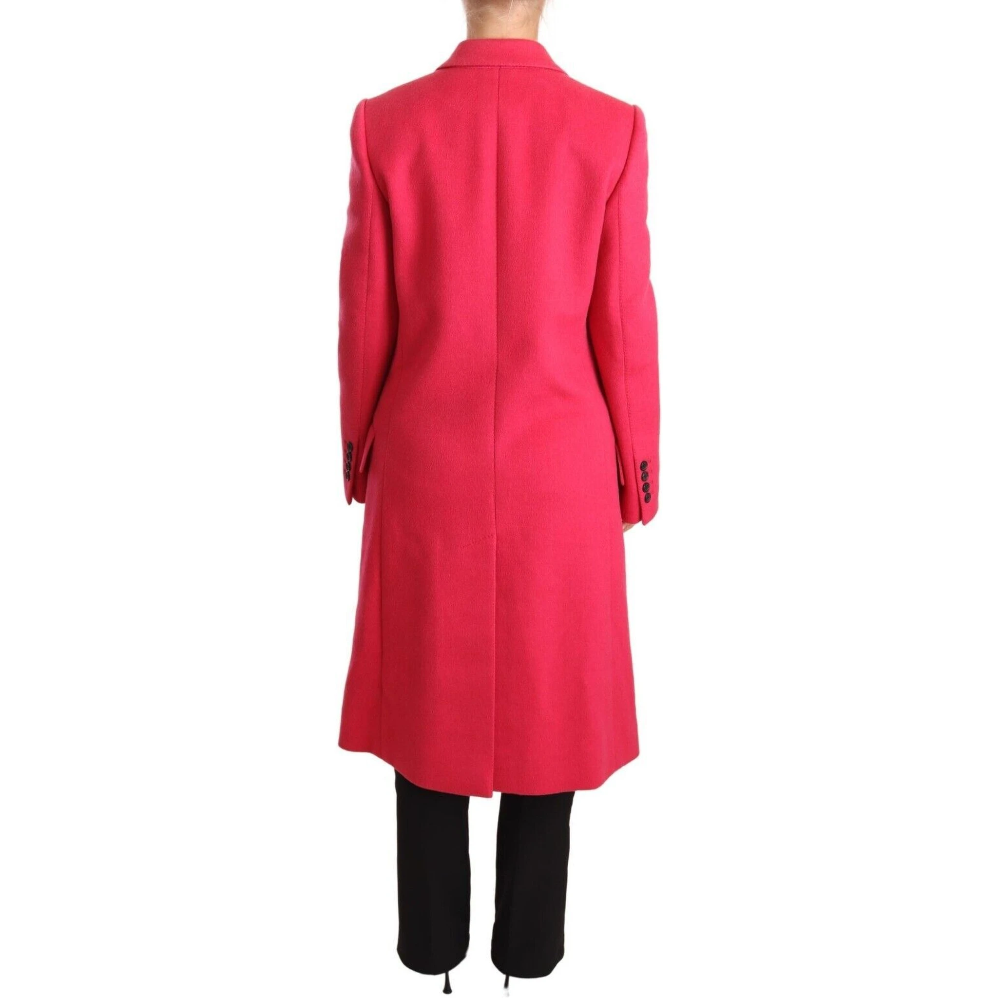 Pink Double Breasted Trenchcoat Jacket