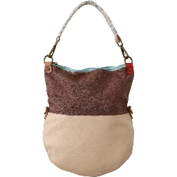 Multicolor Genuine Leather Shoulder Tote Women Handbag