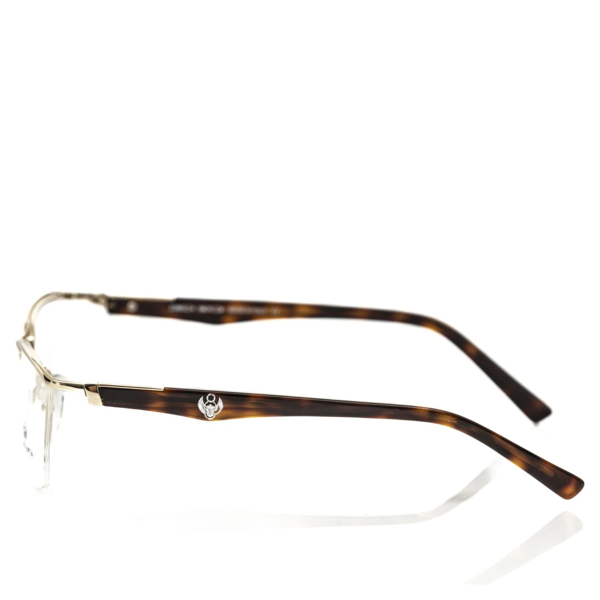 Gold Metallic Fibre Glasses Frame