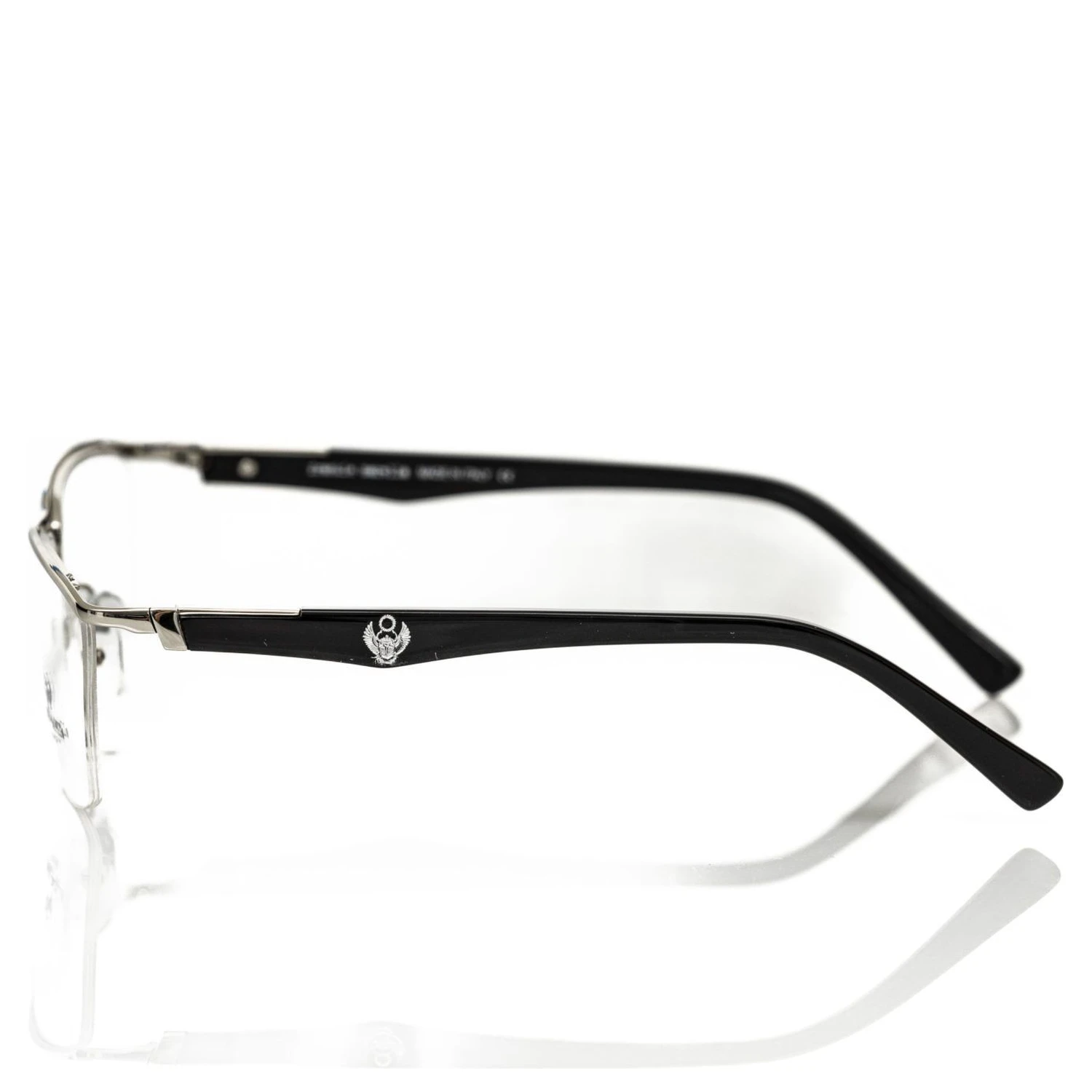 Black Metallic Fibre Glasses Frame