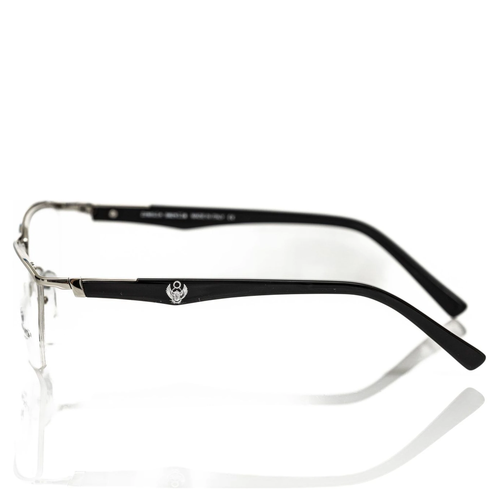 Black Metallic Fibre Glasses Frame