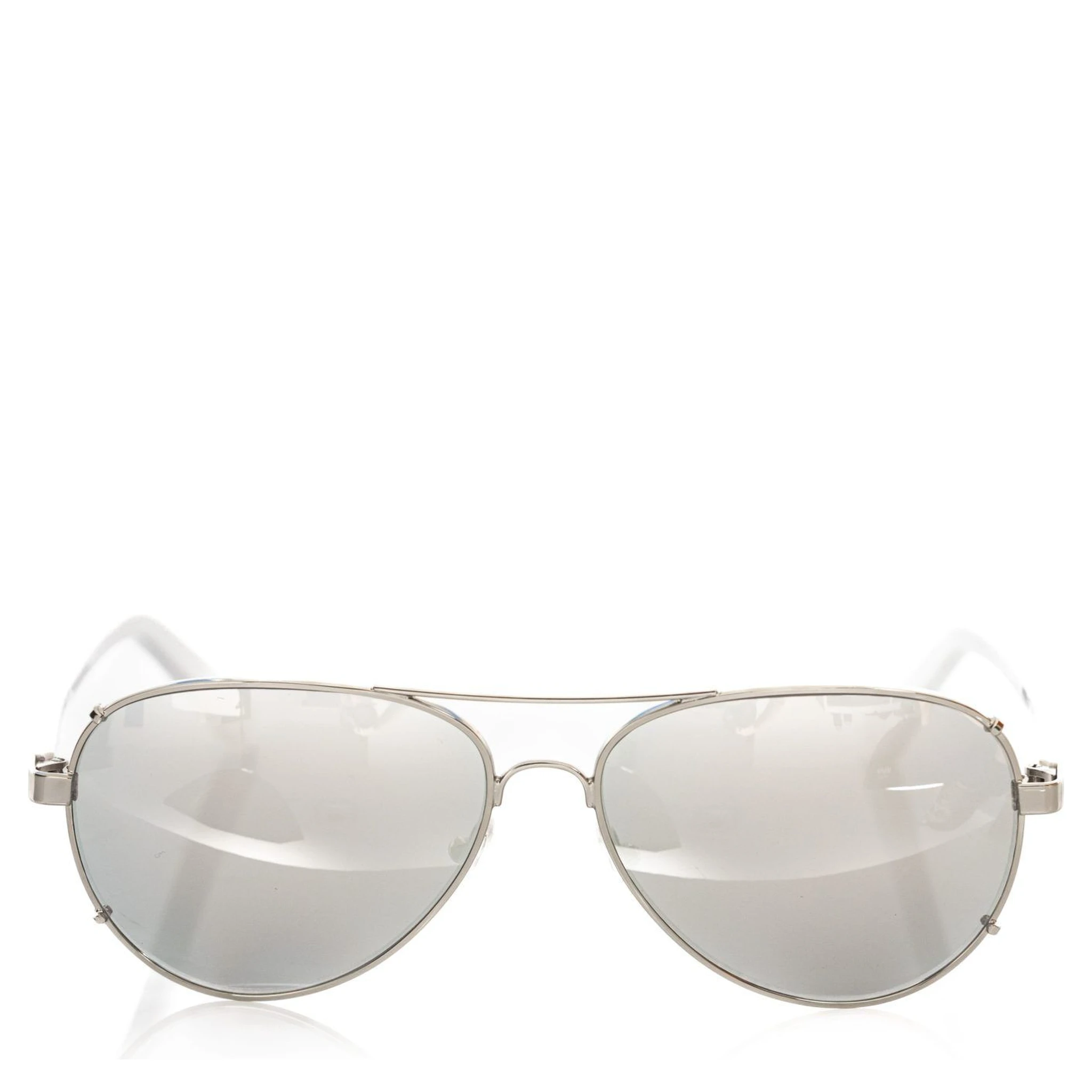 Silver Metallic Fibre Sunglass