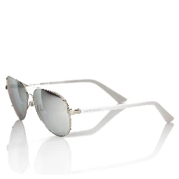 Silver Metallic Fibre Sunglass