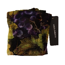 Black Grapes Print Stockings Tights